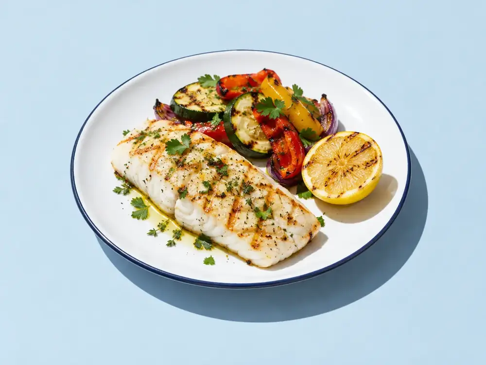 Grilled White Fish
