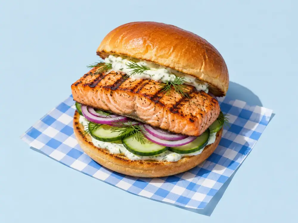 Salmon Burger