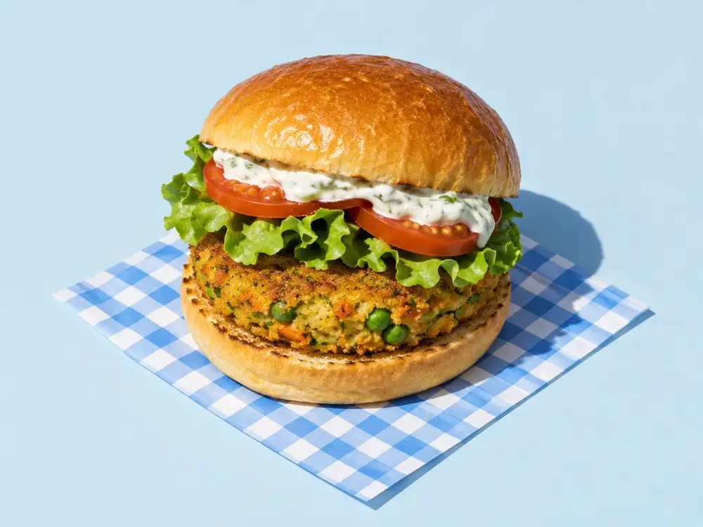 Crispy Veggie Burger