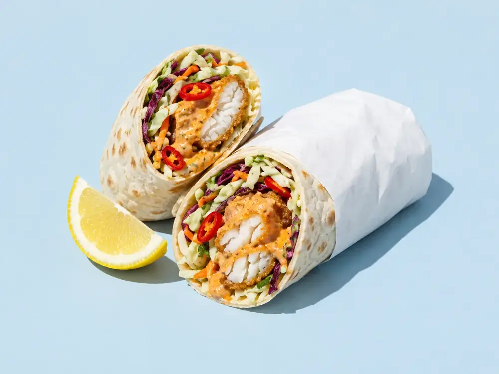 Spicy Fish Wrap